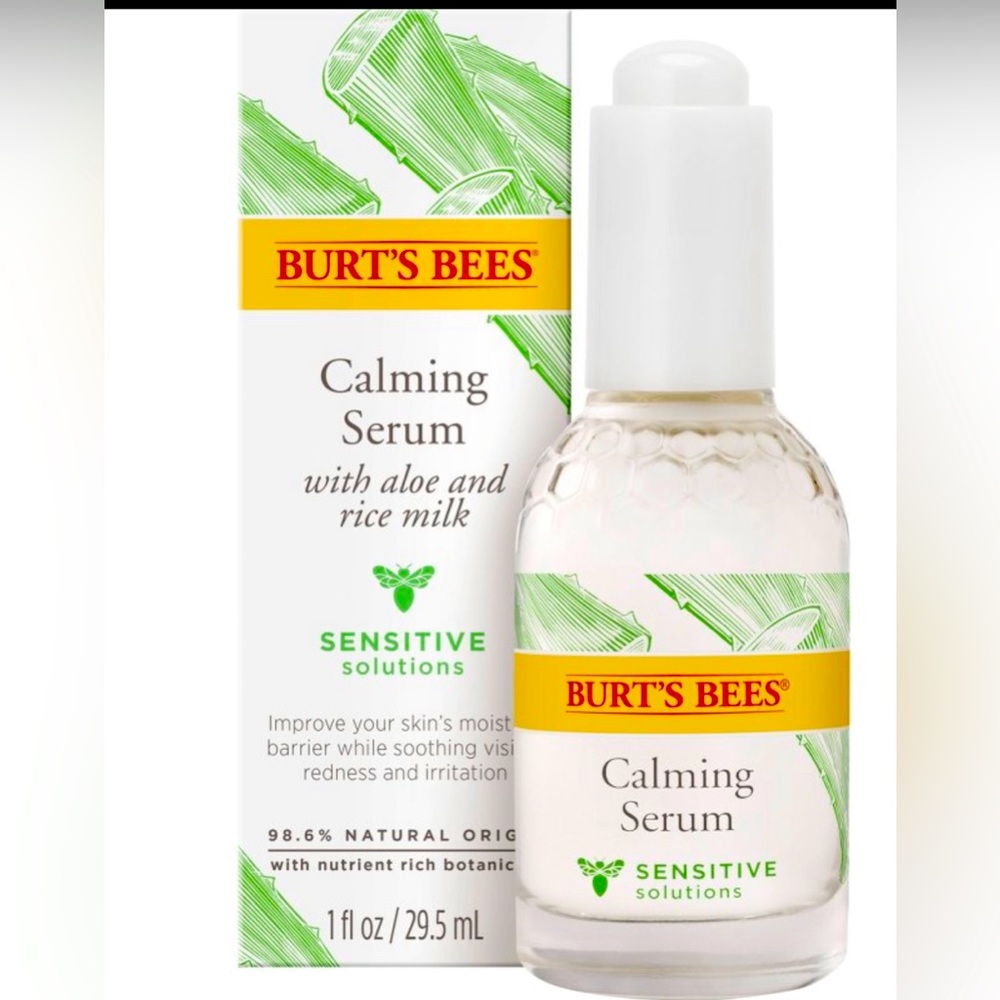 Burts Bees Sensitive Anti Redness Calming Serum, 1 FZ